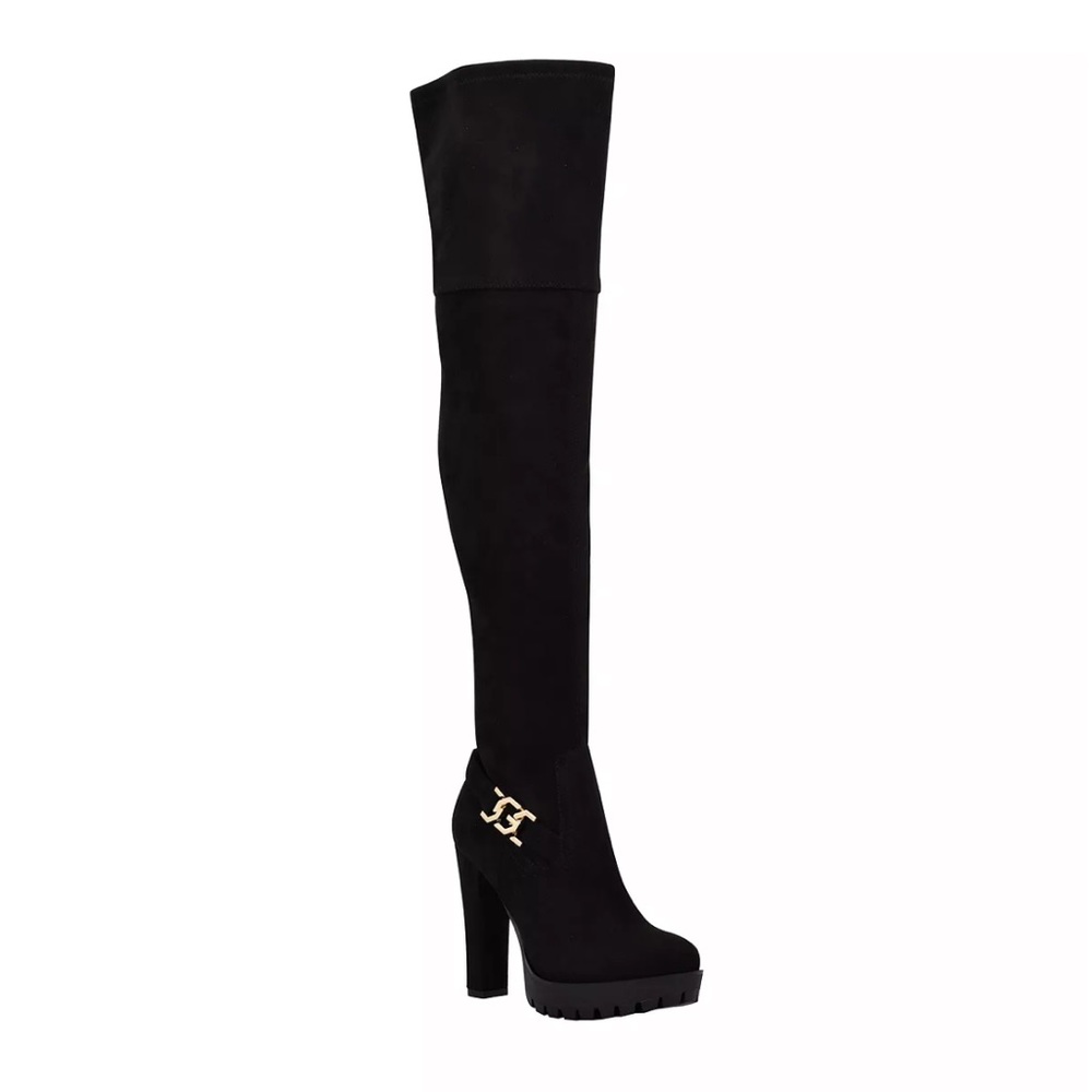 GUESS
Women's Tailia Lug Platform Over The Knee Boots